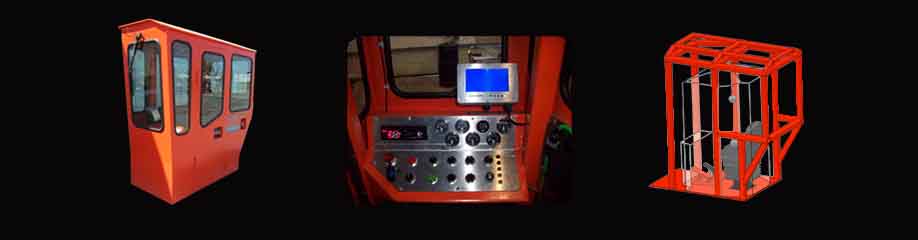 TRIDENT ROPS/FOPS CAB DESIGN FOR AN EJC430 SUPPLIED TO CEMENTATION AND KINROSS RUSSIA  